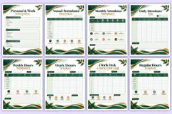 Attendance and Hours Log | Employee Attendance, Work Hours Product Image 2