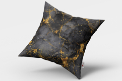 Black &amp; Gold Glitter Marble Texture Seamless Pattern Product Image 2