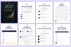 2027 Income Growth Tracker | Income Log Product Image 2