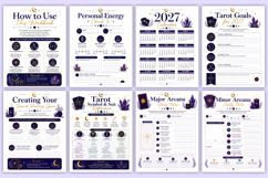 2027 Tarot Guidance Workbook | Spiritual Reflection Planner Product Image 2