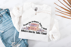 Escape The Ordinary Read A Book Vintage Reading Design Product Image 1