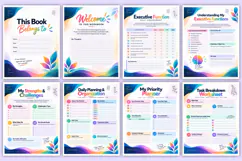 ADHD Executive Function Workbook | Focus, Organization Product Image 2