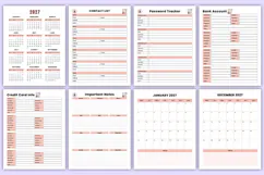 2027 Money & Financial Budget Planner | Budgeting, Savings Product Image 2