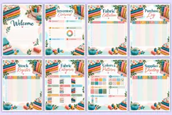 Fabric Inventory Tracker | Printable Sewing & Fabric Product Image 2