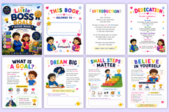 Little Boss Goals Guide book | Dream &amp; Success Product Image 2
