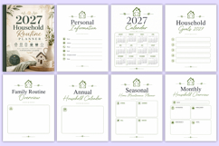 2027 Household Routine Planner | Home Planner Product Image 2