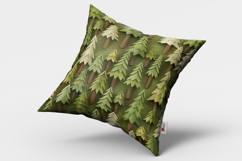 3D Pine Trees Seamless Patterns Background Product Image 2