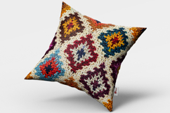 Boho Knitted Seamless Pattern and Digital Paper Design Product Image 2