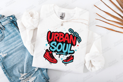 Urban Soul Sneakers Graphic Design for Trendy Apparel Product Image 2