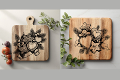 Gingerbread Cookies SVG | Christmas Laser Engraving Product Image 2