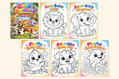 Cute Animals Coloring Book for Kids Product Image 2