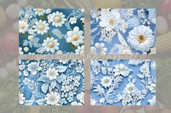 Winter Lace Cutting Board Design - 04 Variations Product Image 2