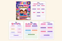 2027 Young Minds Activity Workbook Kdp interiors Product Image 2