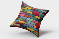 Colorful Bricks Seamless Pattern and Digital Paper Product Image 2
