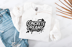 Concrete Dreams Street Style Graffiti SVG Design Product Image 2