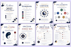2027 Lunar Zodiac Workbook | Moon Astrology &amp; Spiritual Product Image 2