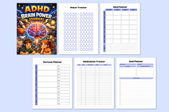 ADHD Brain Power Journal For KDP Interiors Product Image 2