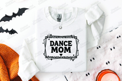 Dance Mom SVG Leopard Print Frame Sublimation Design PNG Product Image 3