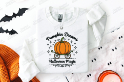 Pumpkin Dreams Halloween Magic SVG Fall Sublimation Graphic Product Image 3