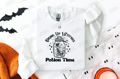 Drink Up Witches SVG - Potion Time Jar Halloween Cut File Product Image 2