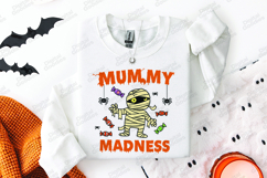 Mummy Madness SVG - Halloween Mummy Candy Spider Cut File Product Image 2