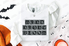 Wild Night Bloom SVG - Gothic Floral Aesthetic PNG Cut Product Image 2