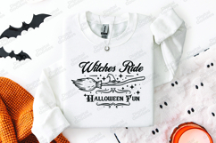 Witches Ride SVG - Halloween Fun Broomstick Cut File Product Image 2