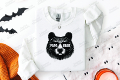 Papa Bear SVG Retro Sunglasses Sublimation Design PNG JPG Product Image 3