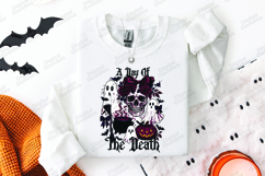 Day of the Death SVG - Skull Roses Ghost Halloween Cut File Product Image 2