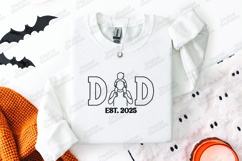 Dad Est 2025 SVG Father and Son Sublimation Design PNG JPG Product Image 3