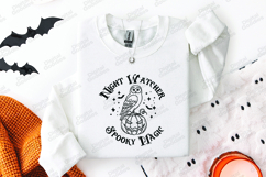Night Watcher SVG - Spooky Magic Owl Pumpkin Cut File Product Image 2
