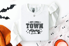 Town Mama SVG Trendy Cow Print Small Town Motherhood Design Product Image 3