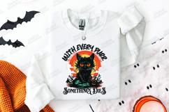 This Place Is Haunted SVG - Spooky Tree Halloween PNG Cut Product Image 3