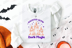 Haunted Glow SVG - Dark Magic Halloween Candle Cut File Product Image 3