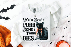 Black Magic Ghost SVG - Halloween Witch Pumpkin Pail PNG Product Image 3