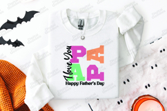 I Love You Papa SVG Happy Father's Day Sublimation PNG JPG Product Image 2