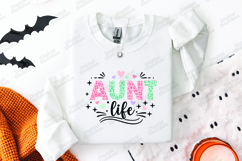 Aunt Life SVG Colorful Leopard Print Family Sublimation PNG Product Image 2