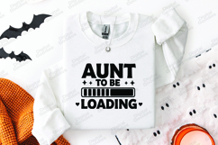 Aunt to Be Loading SVG New Auntie Sublimation Design PNG Product Image 2
