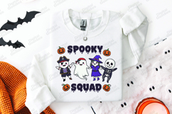 Spooky Squad SVG - Halloween Kids Costume Ghost Cut File Product Image 3