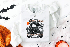 Nightmare Express SVG - Scream Station Halloween Train File Product Image 2