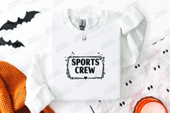 Sports Crew SVG - Athletic Team Spirit Cut File Product Image 2