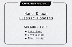 Hand Drawn Dessert and Sweets Doodles Product Image 3