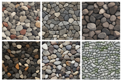 Stones Seamless Pattern and Digital Paper Background Product Image 3