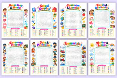 Educational Word Search Workbook | Kids Vocabulary, Alphabet Product Image 3