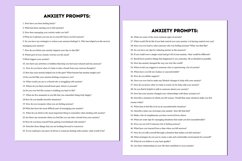 100 Anxiety Journal Writing Prompts Canva Interior Product Image 3