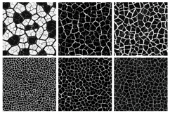 Black and White Crackle Seamless Pattern and Digital paper Product Image 3