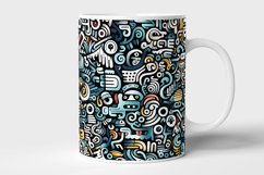 3D Doodle Art Seamless Pattern Design Product Image 3