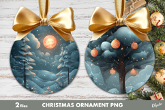 Whimsical Christmas Ornament PNG, Magic Ornament PNG Product Image 1