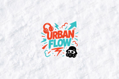 Urban Flow Graffiti Style SVG Street Art Trendy Design Product Image 3