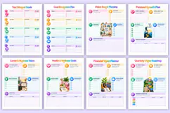 Annual Vision Planning Sheet | Annual Goals, Life Vision Product Image 3